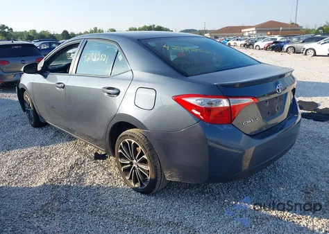2015 Toyota Corolla S Plus z USA, uszkodzony, nr VIN 2T1BURHE2FC315690